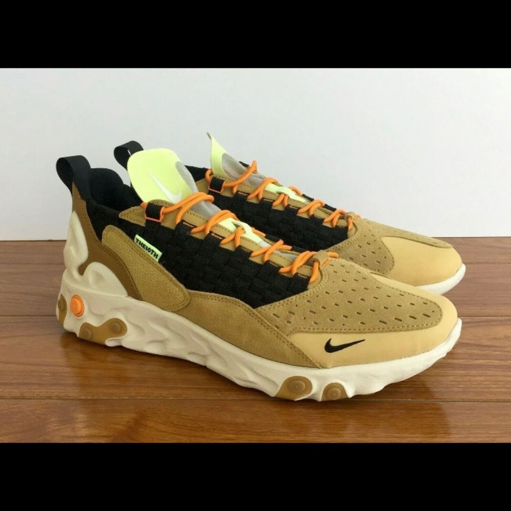 NIKE AIR REACT ELEMENT 55 SE SERTU THE 10TH WHEAT - Picture 4 of 11